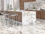 Arabescato Marble White Full Lap калиброван гранитогрес