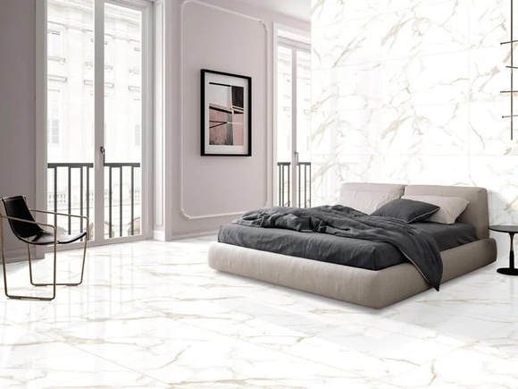 Луксозен калиброван гранитогрес Statuario Dallas Polished