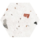 Гранитогрес серия Sonar White Hex
